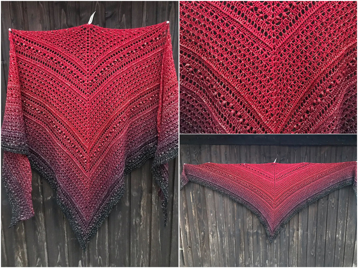 Häkelanleitung - Tuch "Dyri"