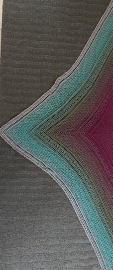 Häkelanleitung - Tuch "Dyri"