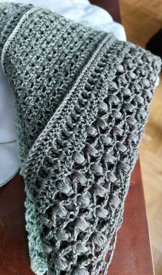 Häkelanleitung - Tuch "Dyri"