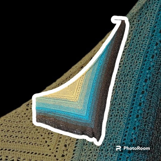 Häkelanleitung - Tuch "Dyri"