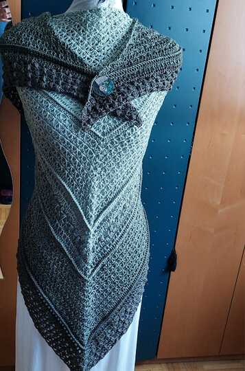 Häkelanleitung - Tuch "Dyri"