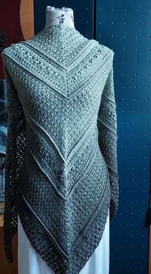 Häkelanleitung - Tuch "Dyri"