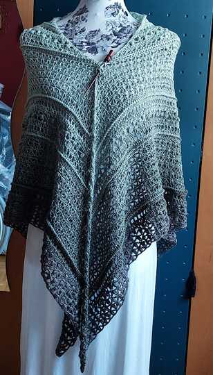 Häkelanleitung - Tuch "Dyri"