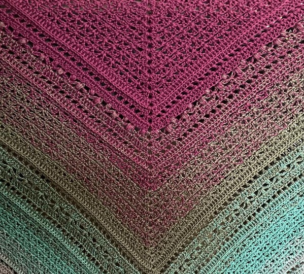 Häkelanleitung - Tuch "Dyri"