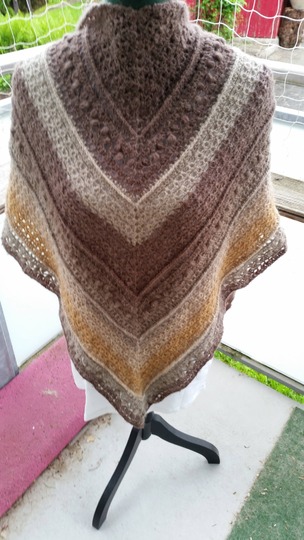 Häkelanleitung - Tuch "Dyri"