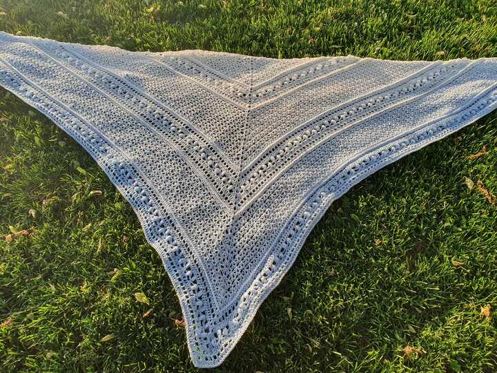 Häkelanleitung - Tuch "Dyri"