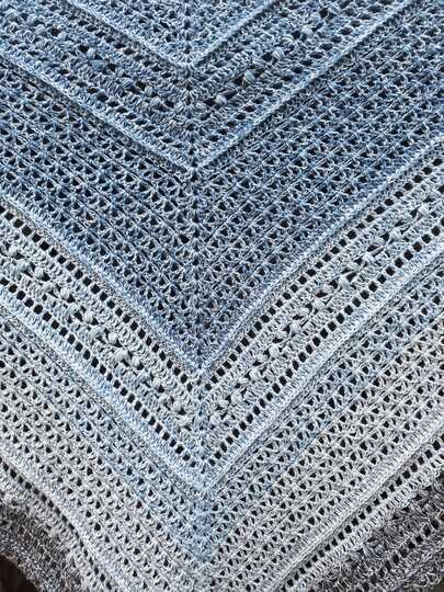 Häkelanleitung - Tuch "Dyri"