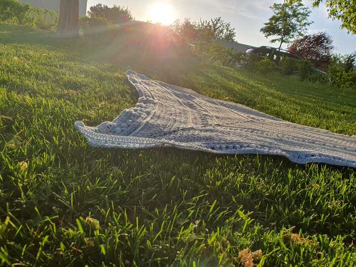 Häkelanleitung - Tuch "Dyri"