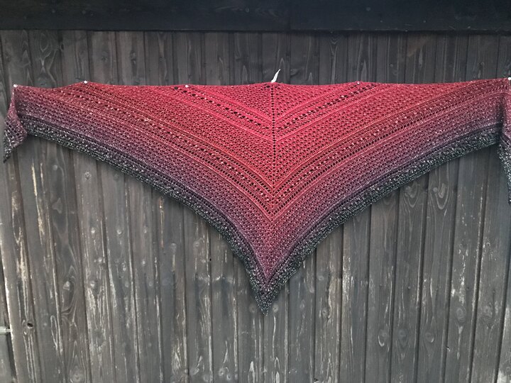 Häkelanleitung - Tuch "Dyri"