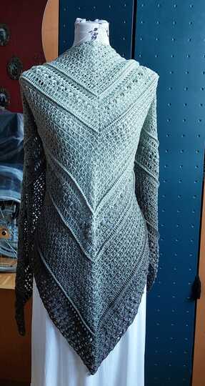 Häkelanleitung - Tuch "Dyri"