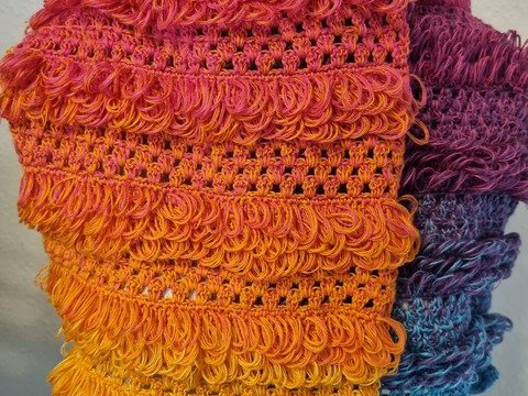 Schal Schlaufi der Erste, Schlaufenschal Tuch