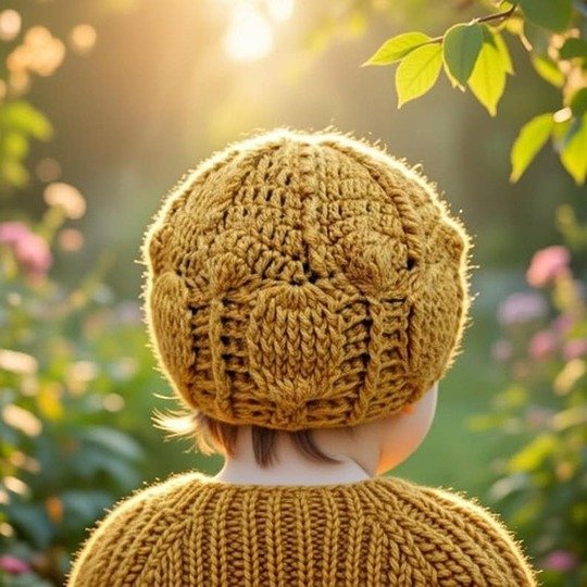 A Crochet Bonnet PDF Pattern