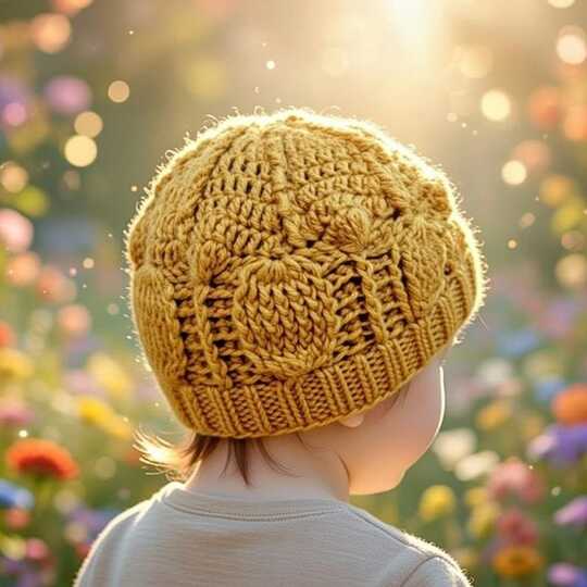 A Crochet Bonnet PDF Pattern