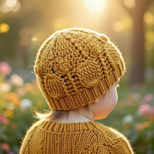 A Crochet Bonnet PDF Pattern