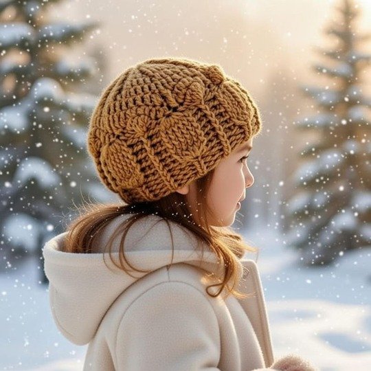 A Crochet Bonnet PDF Pattern