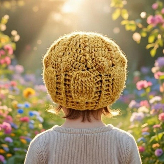 A Crochet Bonnet PDF Pattern