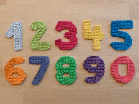 Crochet pattern numbers