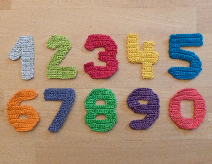 Crochet pattern numbers