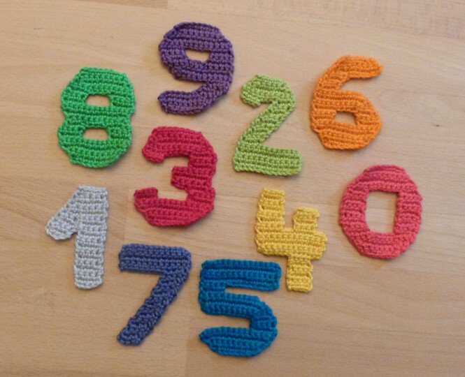 Crochet pattern numbers
