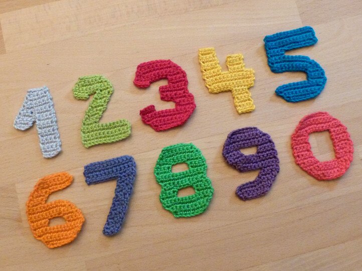 Crochet pattern numbers