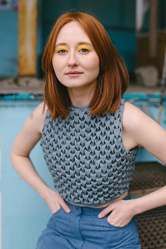 Sewing pattern summer top, smocked top, blouse, shirt, Canadian smocking - Image 3