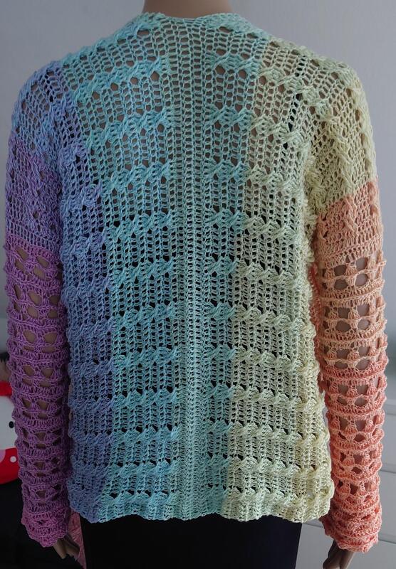 Jacke Wally häkeln - Bild 12