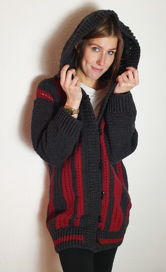 216 Häkelanleitung Häkeljacke Hippie 2