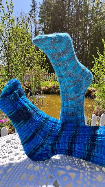 Digitale Sockenstrickanleitung zur Socke "rechts/links Wirrwarr"