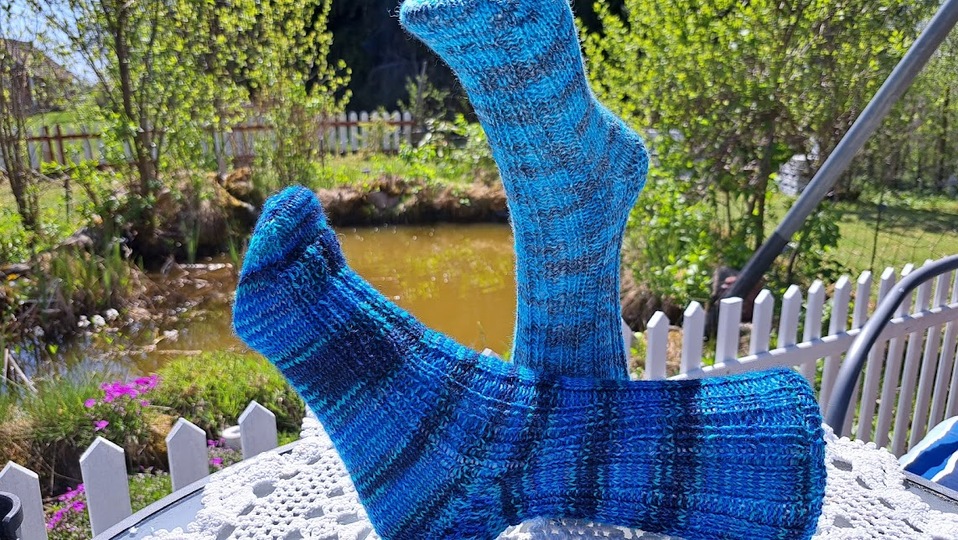 Digitale Sockenstrickanleitung zur Socke "rechts/links Wirrwarr"