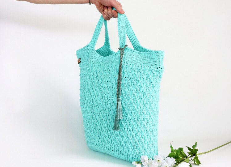 Tasche "Flora" (Gr. 40 x 45 cm, veränderbar)