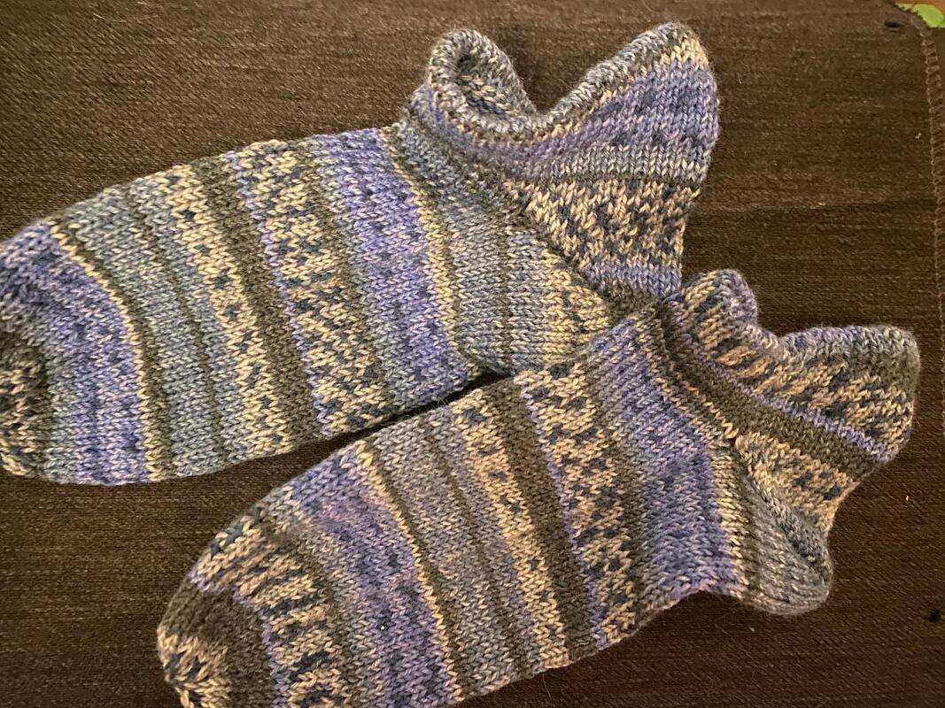 Small Tutorial for Sneaker Socks with Instep  flap - Image 7