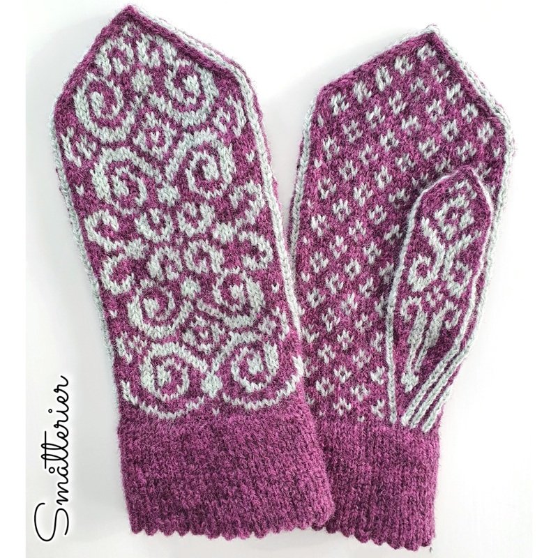 PATTERN: Lillian Selbu Mittens ~ knitting stricken strikke votter breien