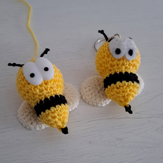 Kleine Bienchen häkeln - Häkelanleitung PDF