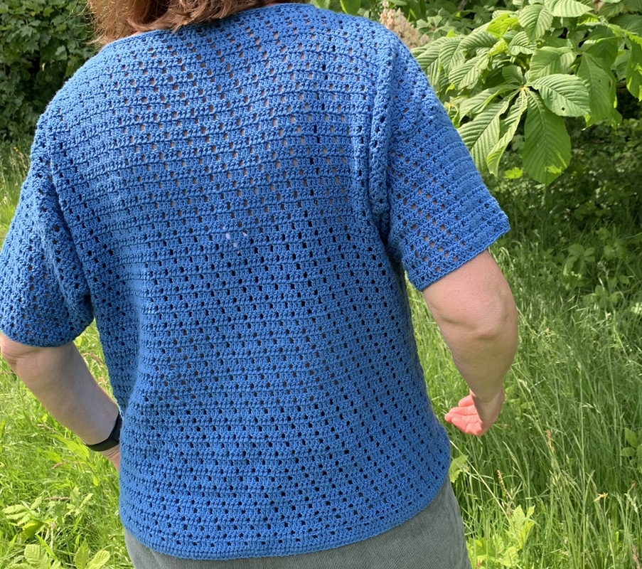 Häkelanleitung, Häkelshirt Leyla Größe 36 – 46 - Bild 2