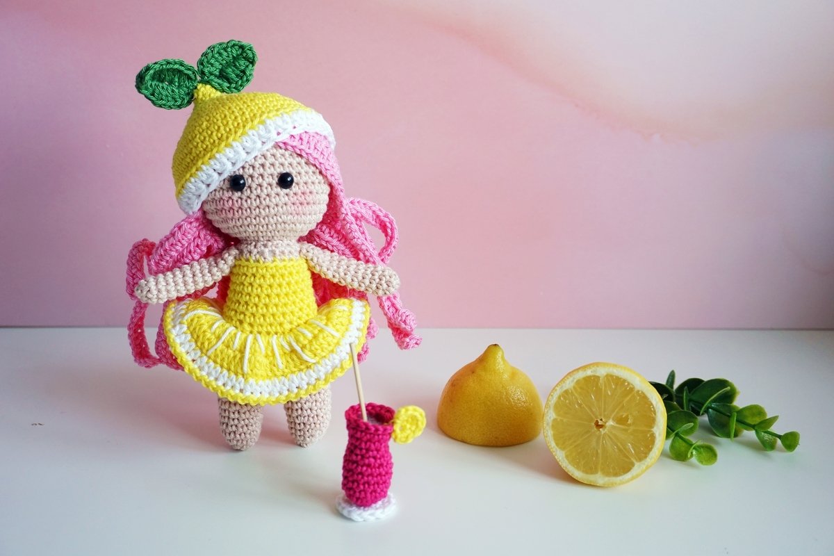Häkelanleitung Tutti Frutti Girl Zitronella - PDF Datei