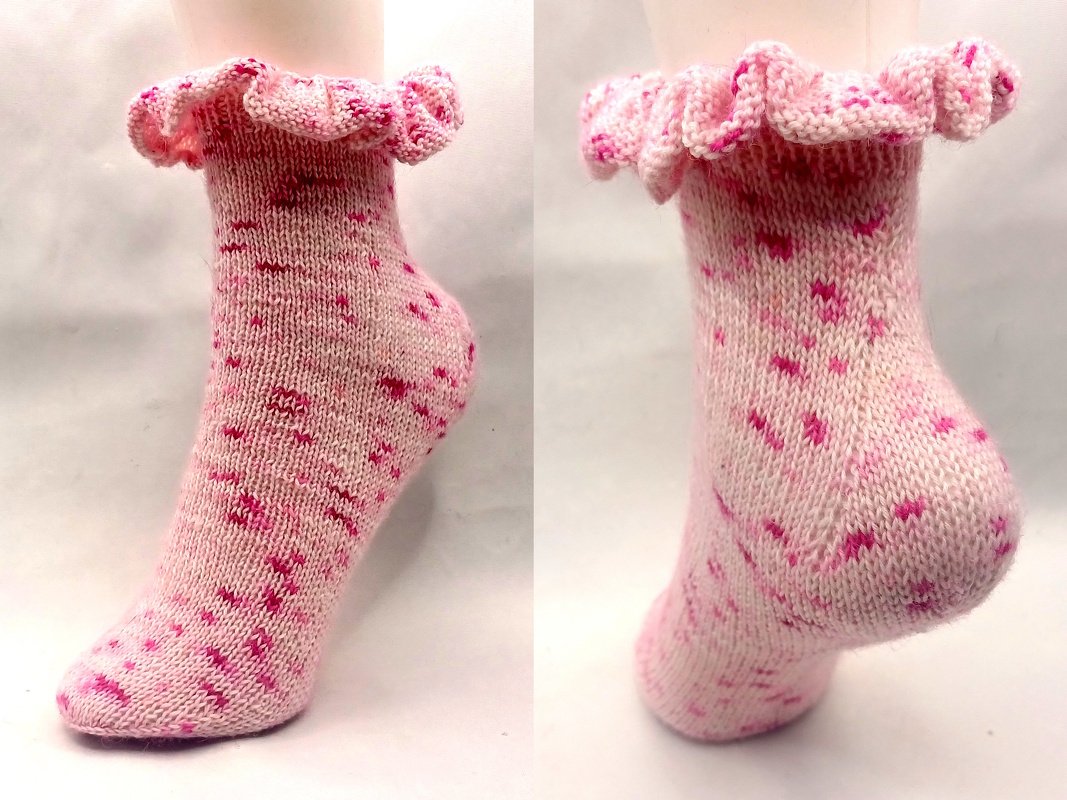 Sneaker Socken stricken! Fixe Quicky Ferse „Chica“ Gr. 34-47