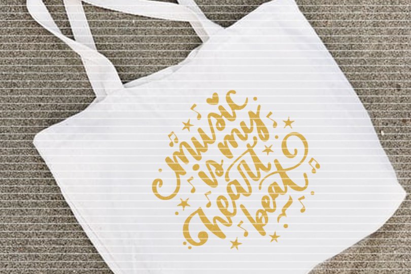 music beat Plotterdatei SVG DXF