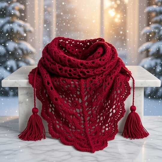 Häkelanleitung für Schal