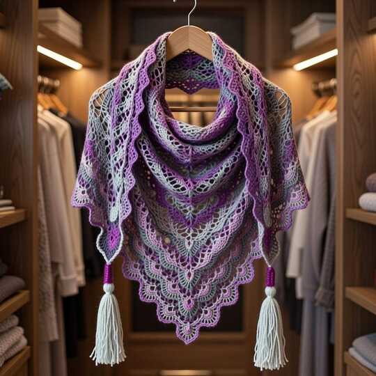 Häkelanleitung für Schal