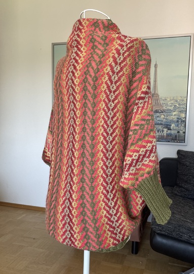 Seelenwärmer Grätenmuster