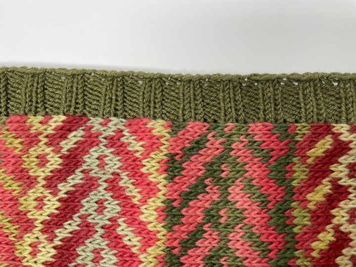 Seelenwärmer Grätenmuster