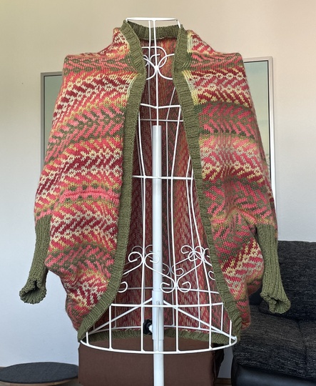 Seelenwärmer Grätenmuster