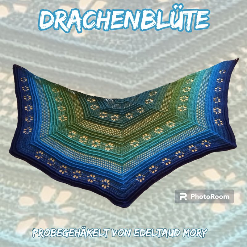 Tuch "Drachenblüte" - Bild 3