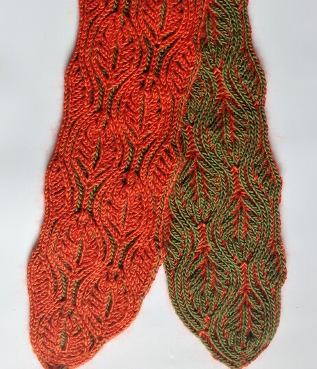 "Glen Schal" im Patentmuster