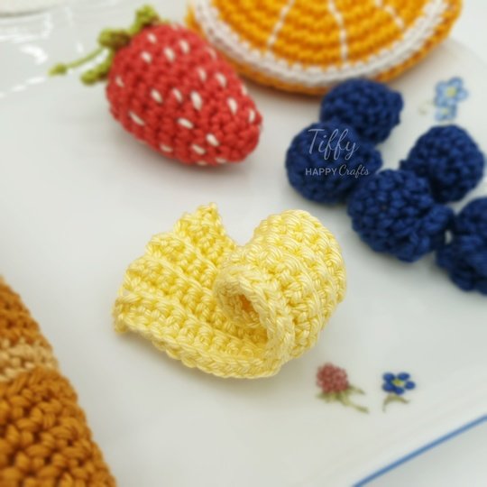 Croissants in 2 Varianten inkl. Butterstück für Kinderküche & Kaufladen