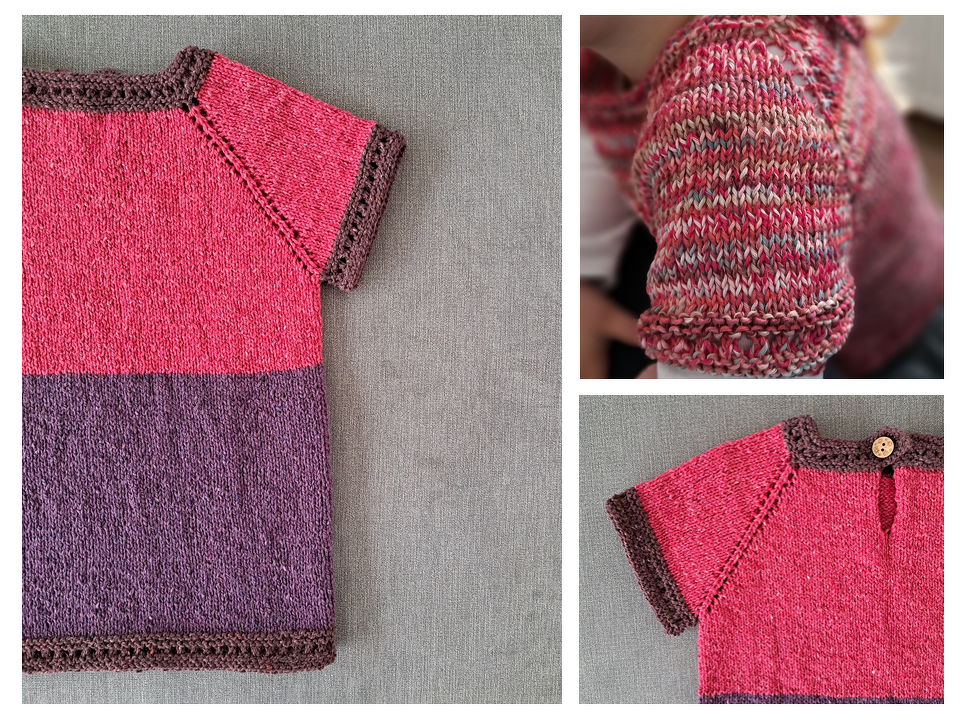Strickanleitung: Rosy Tee Kids / T-Shirt Rosy Kinder