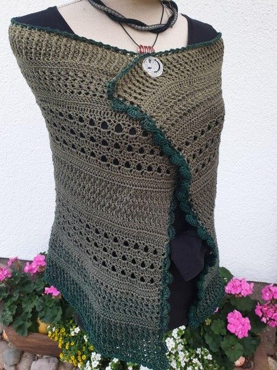 Tuch/Stola "Symphonie der Maschen"