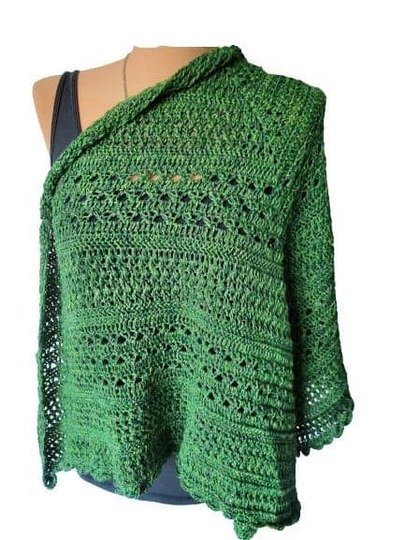 Tuch/Stola "Symphonie der Maschen"