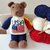 American Bear - Soft Toy Knitting Pattern