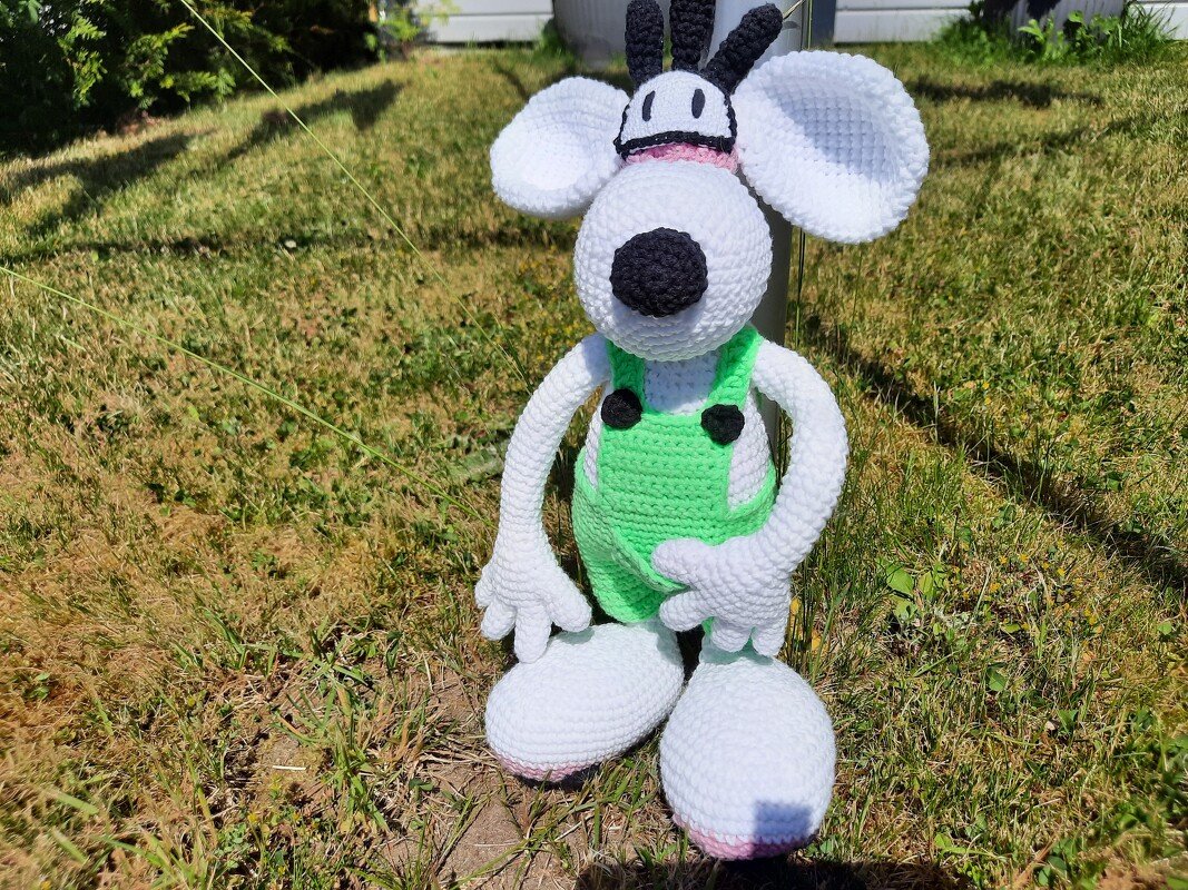 Häkelanleitung Maus Fiete